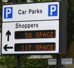 Carpark sign