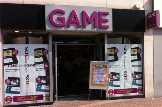 Southend GAME store on 3DS Launch day Southend GAME store on 3DS Launch day