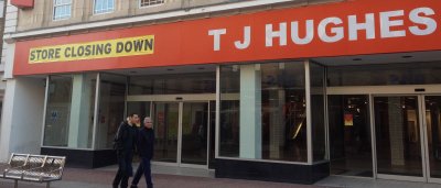 T J Hughes Site in Southend 2012