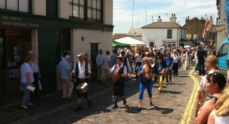 The start of the parade