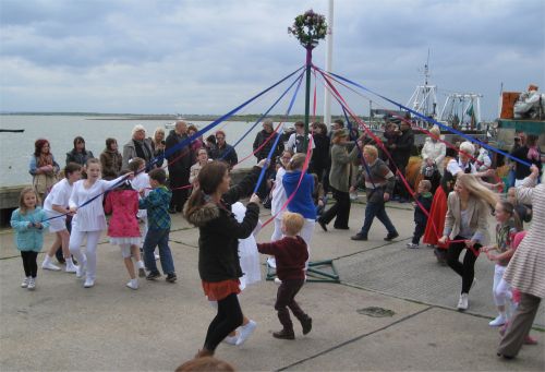 More dancing around the maypole