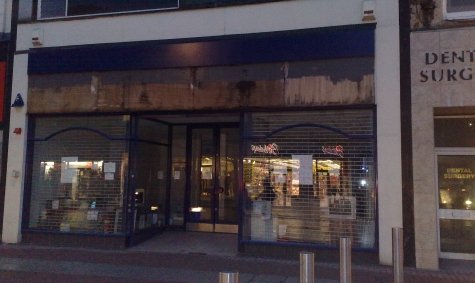 Former o2 shop on Southend High Street