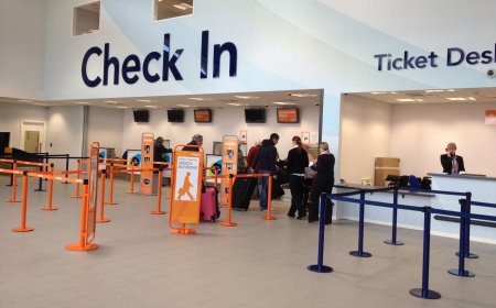 Southend Airport Check In Desk