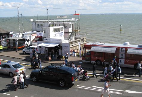 Southend Airshow 2010 - BBC Essex Commentary Box