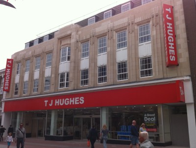 TJ Hughes Open TJ Hughes Coming Soon