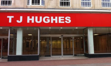 T.J Hughes Southend Closed